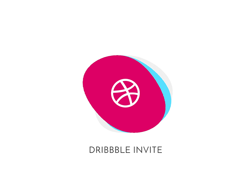 Dribbble Invite animation dribbble gif invite