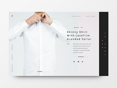 Amory Slides - 23 clean editorial grid minimal portfolio product store theme type typography