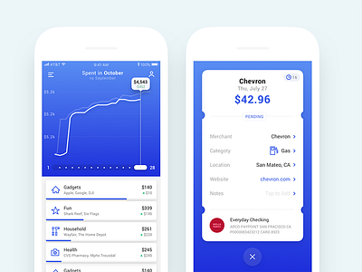 Transaction Manager - iOS App