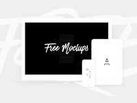 devices mockups free1 - Free White Devices Mockups - Sketch & PSD
