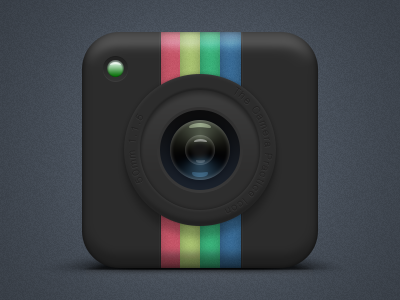 Instagram Camera Dark Icon