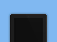 MiniPad Black - Flat Devices - Free Mockups