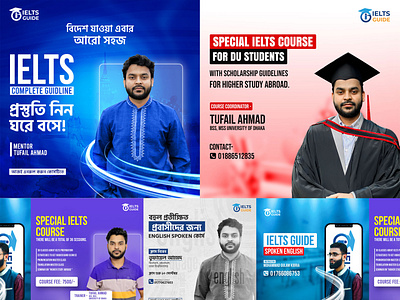 Social Media Creative Ads Banner Design-IELTS GUIDE