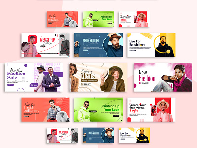 Fashion Web Banner | Web banner design | Shopify Banner