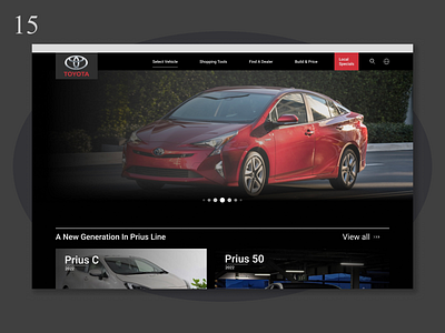 toyota web design