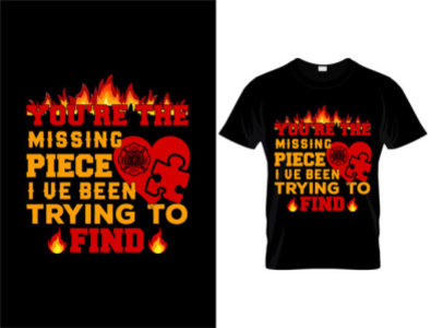 Firefighter T Shirt Design 10 design fonts illustration svg