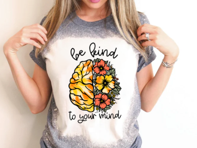 Be Kind To Your Mind T-Shirt design graphic design illustration svg