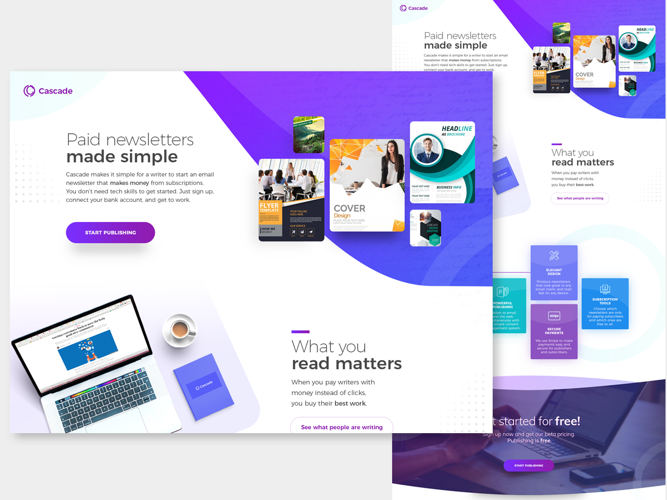 Paid Newsletter Subscription - Mockup by shailey on Dribbble