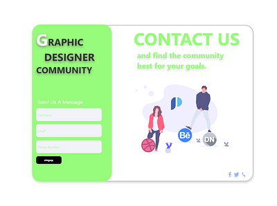 contact us dailyui028 contact us dailyui028 graphic design ui