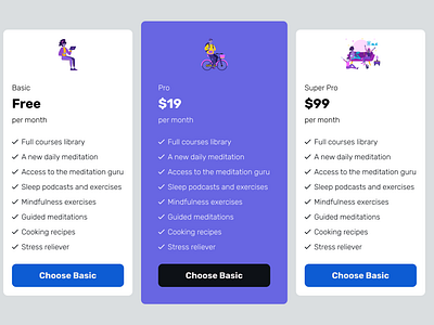 pricing plan dailyui030