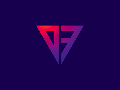 Dorin Frunzete Brand brand dorin frunzete identity logo retro synthwave