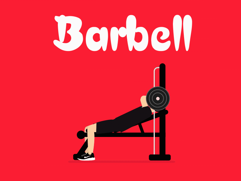 Barbell by Victor Zheng on Dribbble