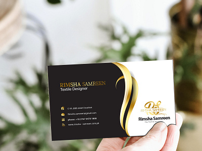 Rimsha Samreen Business card