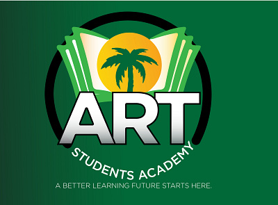 ART students academy adobe illustrator brand identity education educational logo graphic design graphics design logo