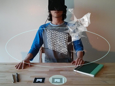 Augmented Reality Study augmented reality creative coding speculative design