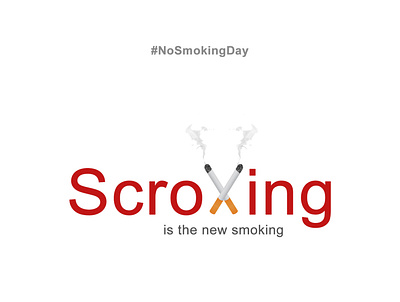 No Smoking Day 2022 3d animation branding conceptual design design festive design graphic design illustration logo minimalistic design motion graphics ui