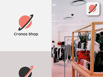 Cronos Shop Logo variation by Orenda branding graphic design logo