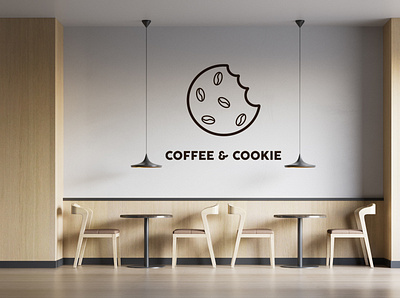 Branding Design Coffee & Cookie branding brandinginspiration brown coffee cookie design graphic design illustration logo logo design logo inspiration warm