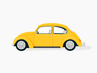 Beetle auto beetle car illustrator sketch