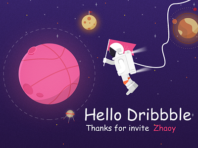 Hello Dribbble！