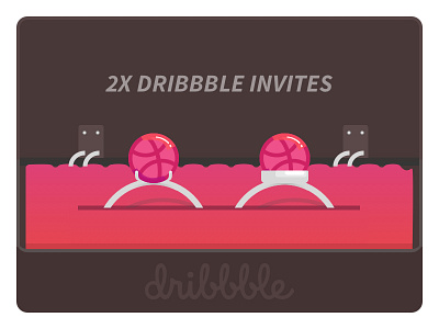 2x Dribbble invites