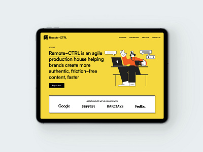 Remote-Ctrl - Website Design