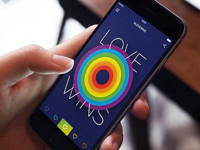 Love Wins america app graph ios love pride
