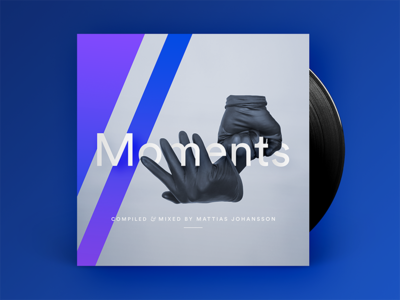 Moments Mixtape artwork branding color cover identity mixtape music techno type typography ui unsplash