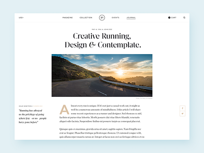 Running Journal by Mattias Johansson on Dribbble