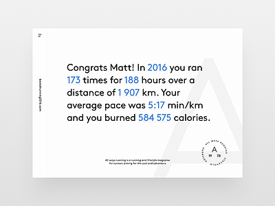 Running Results brand clean interface light minimal results running typography ui uix web website