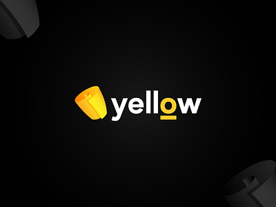 Yellow Logo app branding color corporate logo design identity design illustration logo logo design paper typo typography logo ui vector