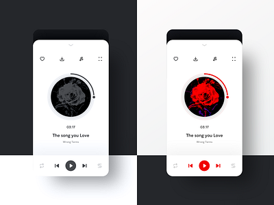 Music Player App Interface