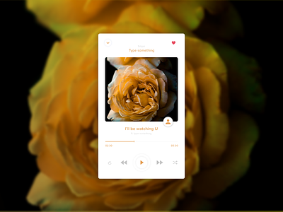 Music Player app interface layout music player now playing song ui ux