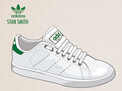 Stan Smith shoes vector