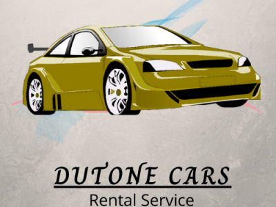 Duton cars rental branding canva design design graphic design logo