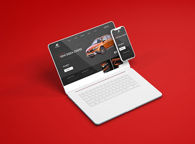 FIAT Ali Uğurlu Showroom app logo mobile ui webpage