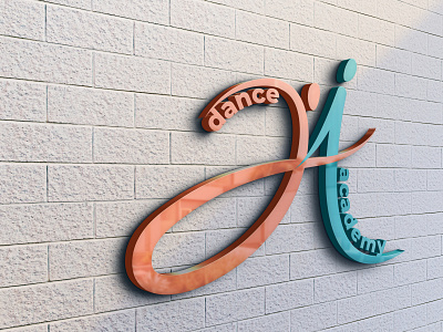 Dance academy - logo branding logo