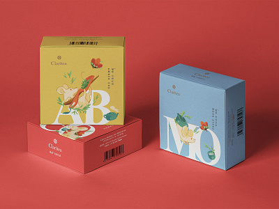 Claritea - Packaging branding chinese mouse packaging packaging design tea