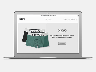 Web Design - E-commerce brand concept ecommerce redesign shop store ui underwear ux web webdesign website