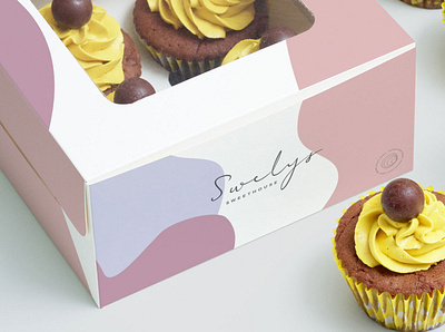 Swely's Sweethouse Bakery branding design illustration logo vector