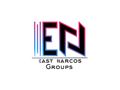 East Narcos Groups company logo. branding design logo vector
