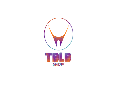 Tele Shop, new logo design for online shop. adobeillustrator brandidentity branding design graphic design illustration logo vector