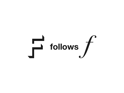 F follows F