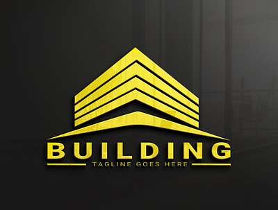 building logo 3d branding design graphic design logo