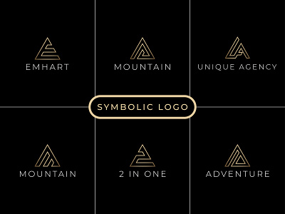 monogram logo 3d branding design graphic design icon illustration line art logo minimalist modern logo monogram realestate retro tech technology ui vector vintage