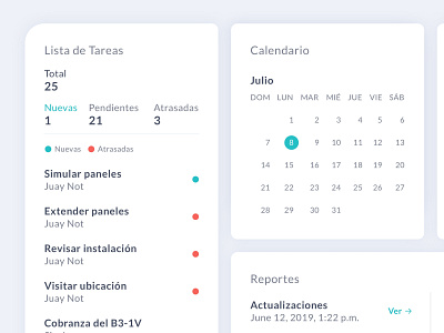 CRM Preview calendar calendar design calendar ui crm dashboad dashboard design dashboard ui reports status tasks