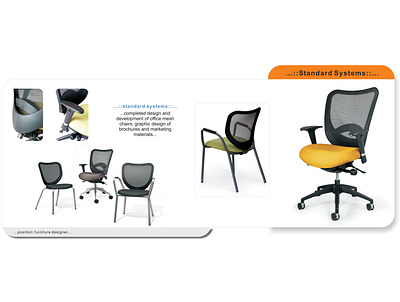 Office Chairs Family 3d rendering furniture desing industrial design presentation