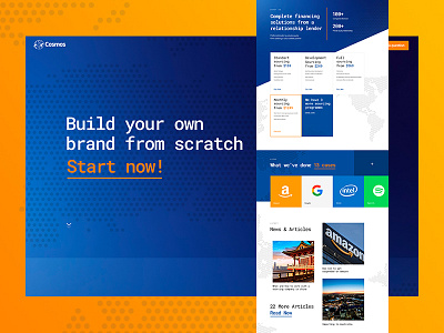 Sourcing Landing Page