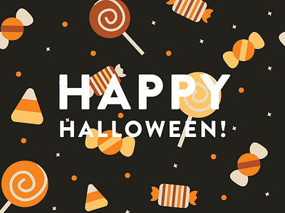 Trick or Treat Pattern candy design halloween happy halloween pattern surface design surface pattern trick or treat typography