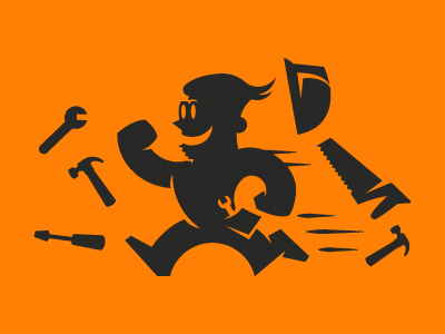Where's Willdo Character character icon illustration logo